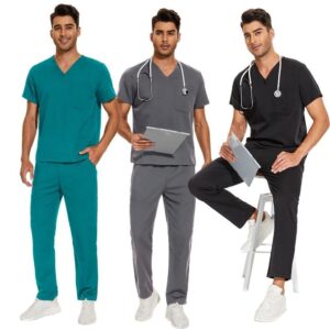 Unisex Scrub Set (Polyester/Rayon/Spandex Premium Mix) Regular Pants