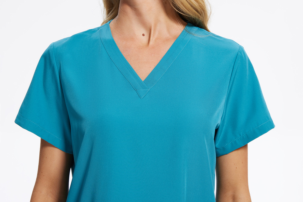 Unisex Scrub Set (Polyester/Spandex Mix) Regular Pants - Image 4