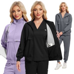 Unisex Medical Scrub Jacket 